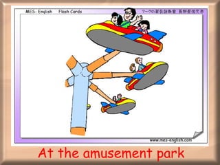 At the amusement park 