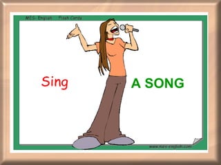 Sing  A SONG 