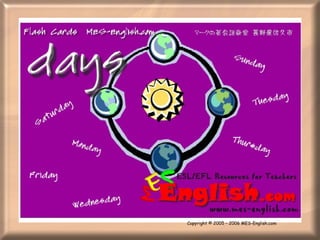 Copyright © 2005 – 2006 MES-English.com 