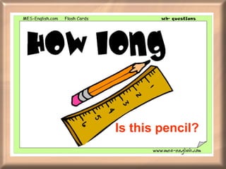 Is this pencil? 