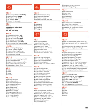 181
REGULAR
loudly, quickly, badly, easily
IRREGULAR
fast, well, hard, early
 