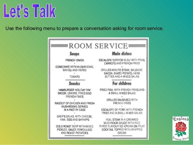 H Hotel Room Service H Hotel Room Service