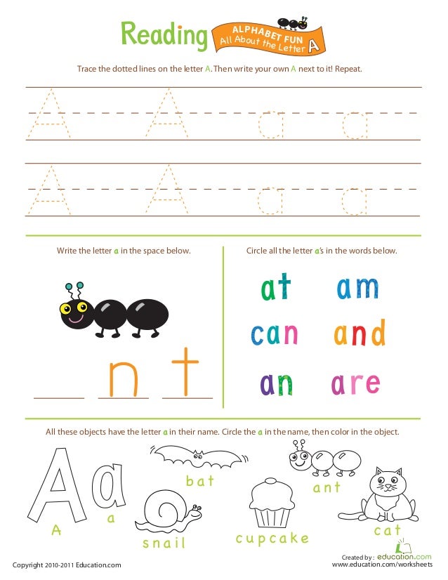 English Writing Worksheets For Kg2