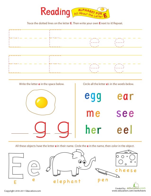 english for kg2