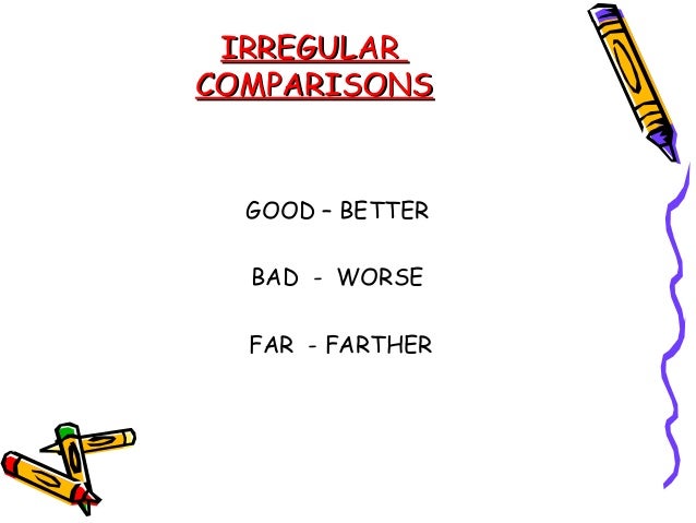 We can use than with the comparative.Cheetah is faster than Turtle.