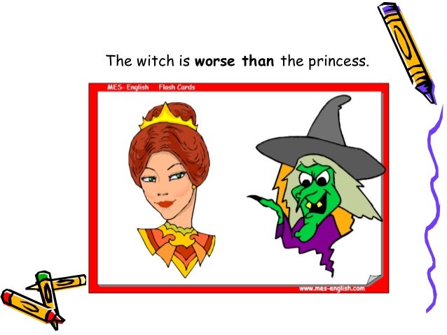 English for kids comparisons