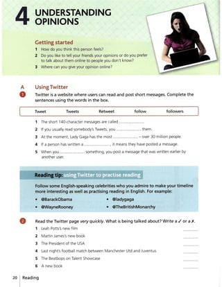 Englishforlifereadingpre intermediatea2-140607133724-phpapp02