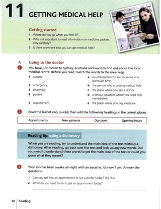 Englishforlifereadingpre intermediatea2-140607133724-phpapp02