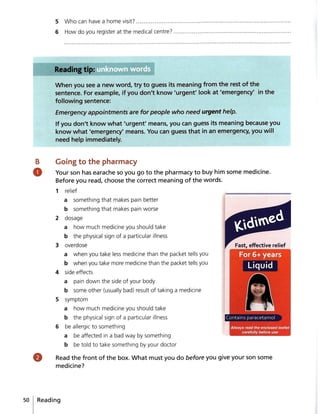 Englishforlifereadingpre intermediatea2-140607133724-phpapp02