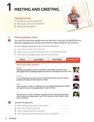 Englishforlifereadingpre intermediatea2-140607133724-phpapp02