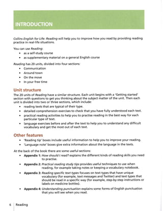 English for life reading pre intermediate a2 | PDF