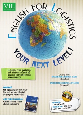 Chương trình Tiếng Anh Chuyên ngành Logistics - English for Logistics