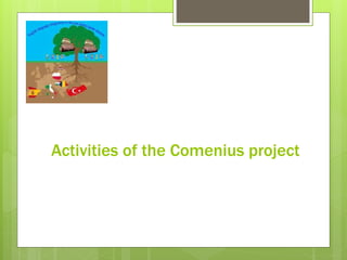 Activities of the Comenius project
 