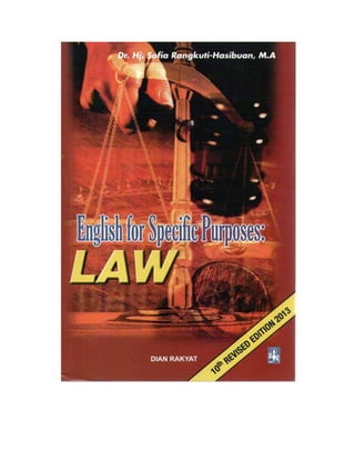 English for Specific Purpose: Law