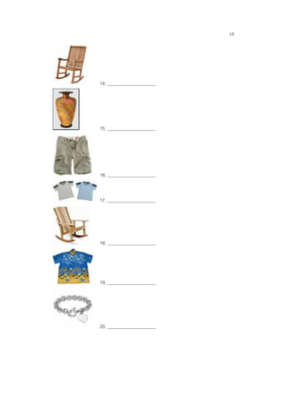 English for the seller