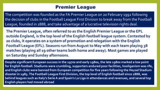 English Fotball History | PDF