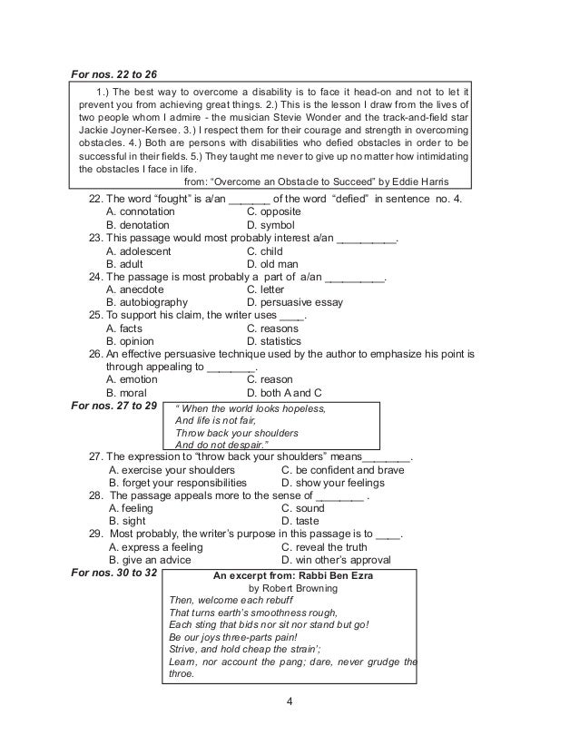 What is a claim in writing image