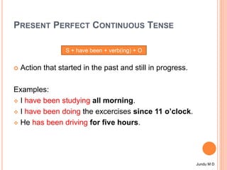 English grammar (All 16 Tenses) | PPTX