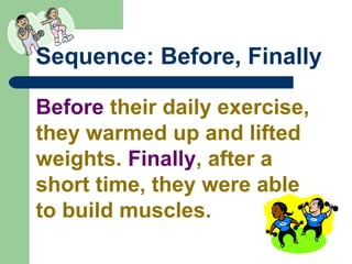 Followingly English grammar conjunctive adverbs sequence | PPT