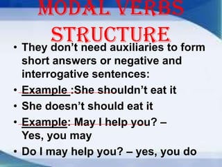 Model verbs | PPTX