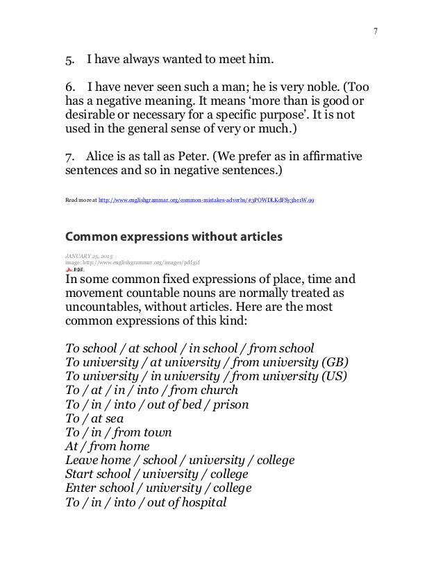 English Grammar Lessons Part 1 English Grammar Lessons Part 1