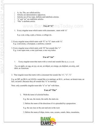 English grammar notes | PDF