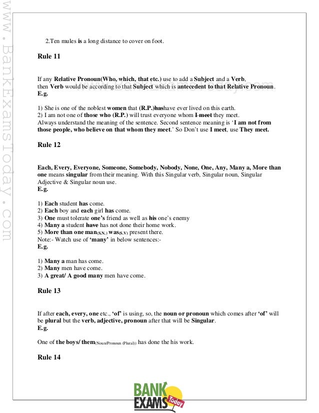 English Grammar Notes English Grammar Notes