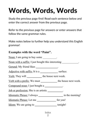 english grammar worksheets by billgreen54