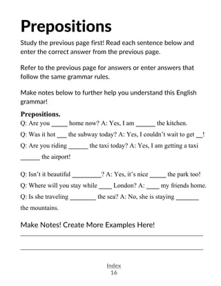 english grammar worksheets by billgreen54