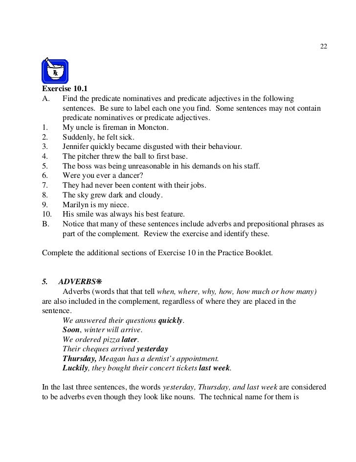 Worksheets Predicate Adjective Worksheet predicate adjectives worksheets pixelpaperskin delibertad