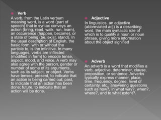 English grannar | PPT image.