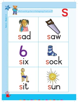 Grade R English Workbook Term 2: Foundational Literacy and Numeracy ...