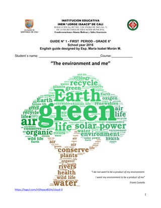Environment And Me English guide environment and me | PDF