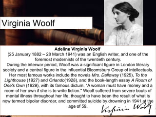 Famous Dramatists, Poets And Novelists | PPSX