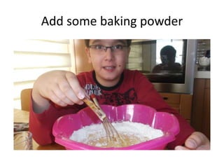 Add some baking powder
 