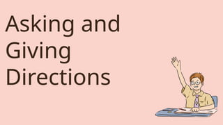 Asking and
Giving
Directions
 
