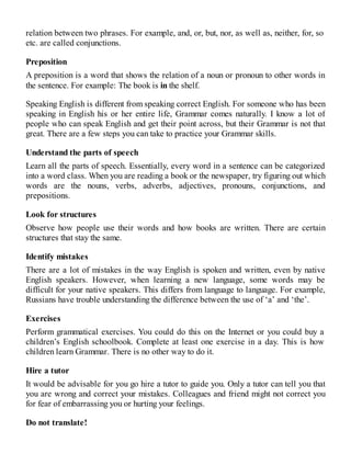 English How To Speak English Fluently In 1 Week