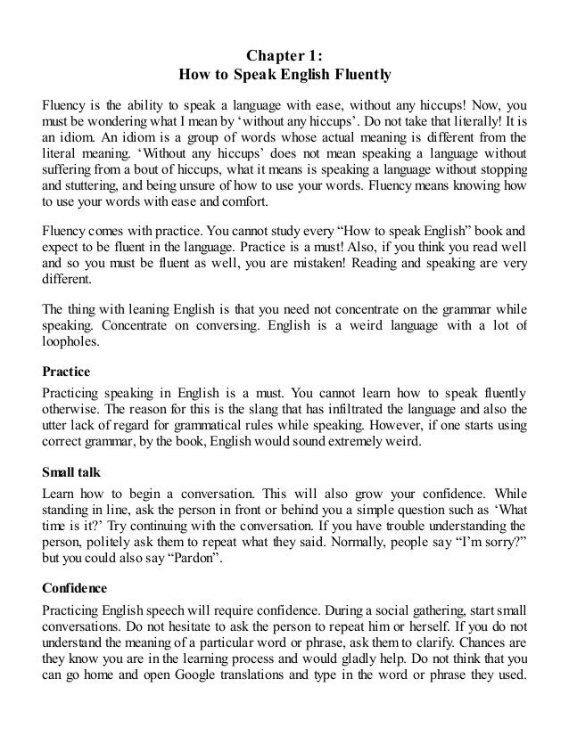 English How To Speak English Fluently In 1 Week Free English How To Speak English Fluently In 1 Week Free