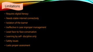 English ict and Online teaching-learning | PPT