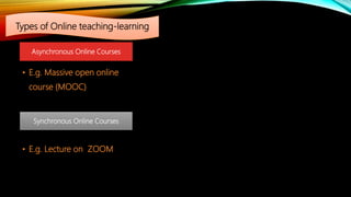 English ict and Online teaching-learning