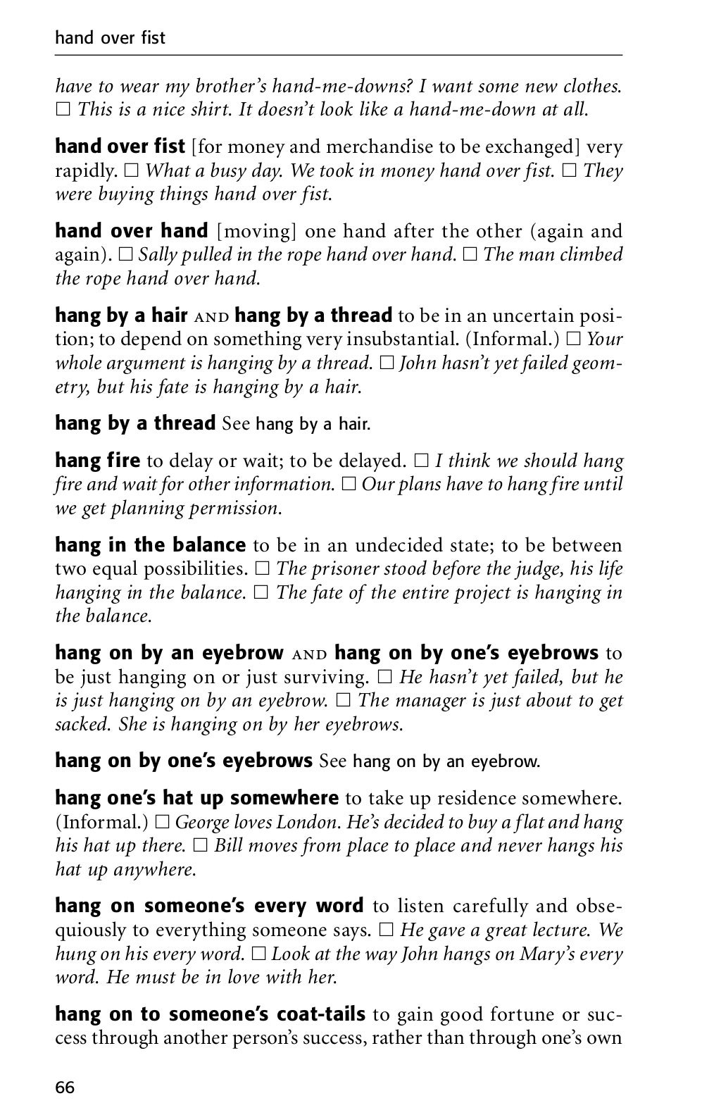 English idioms dictionary in PDF download for free