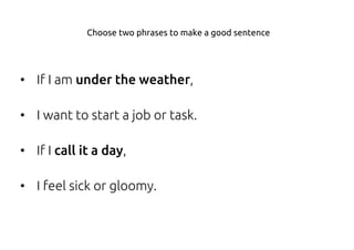 English Idioms Launch Set Two