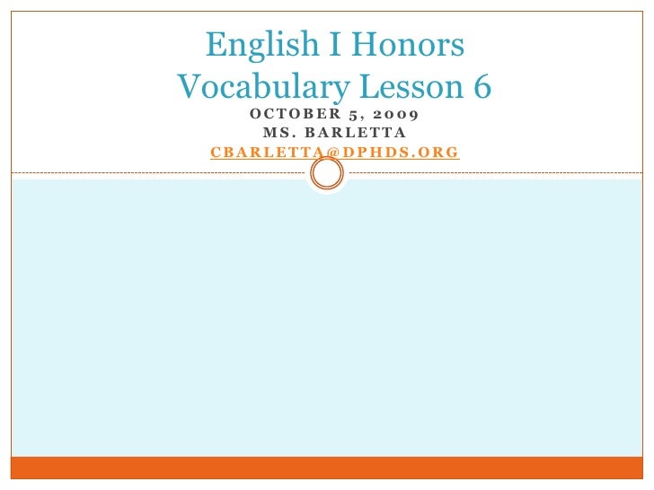 english-i-honors-vocab-6