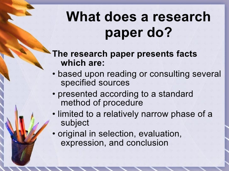 research paper intro