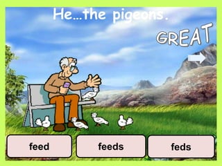 He…the pigeons.
fedsfeedsfeed
 