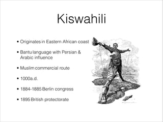Kenya Language English in Kenya | PDF
