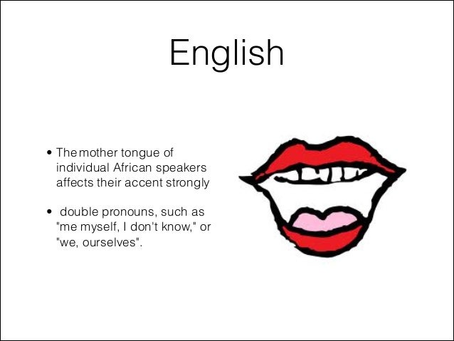 Linguistic Features Of Kenyan English