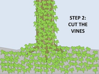 STEP 2:
CUT THE
VINES
 