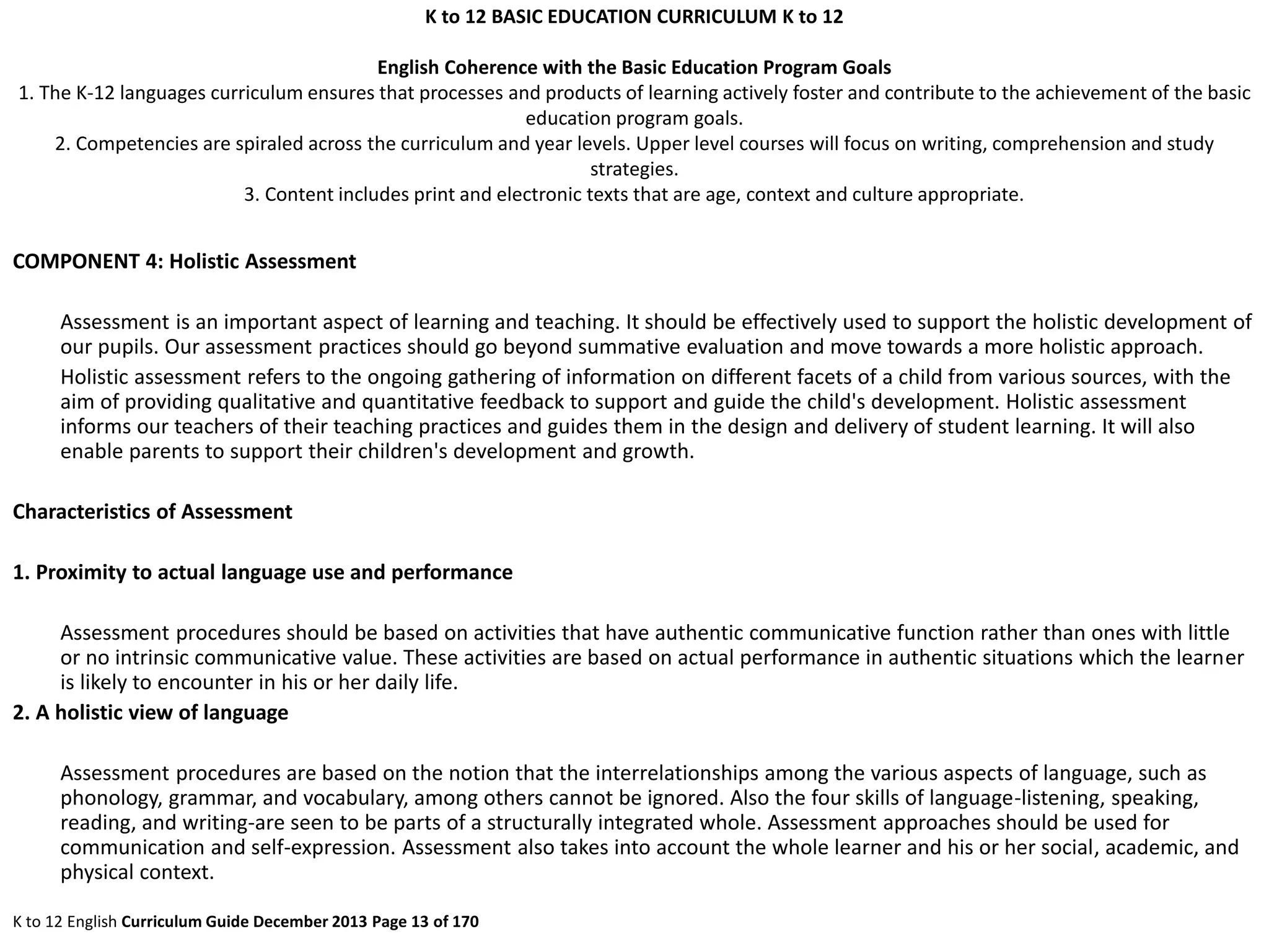 English kto12 curriculum guide | PPTX