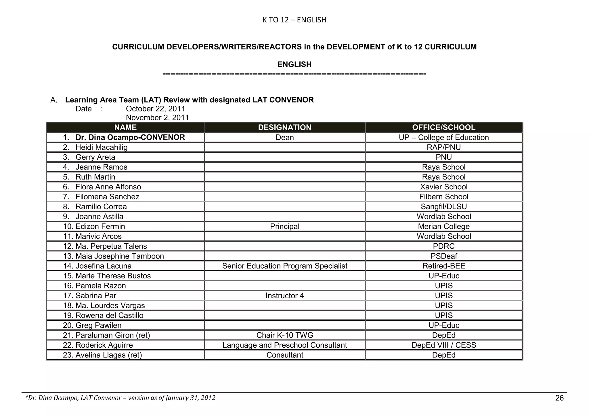 English k to 12 curriculum guide grades 1 to 3, 7 to 10 | PDF